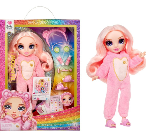 Rainbow High Junior Pj Party Bella Parker Rosa Pijama