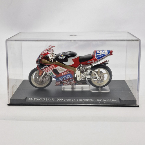 Moto Suzuki Gsx-r 1000 C. Guyot S Scarnato 2001 Escala 1:32