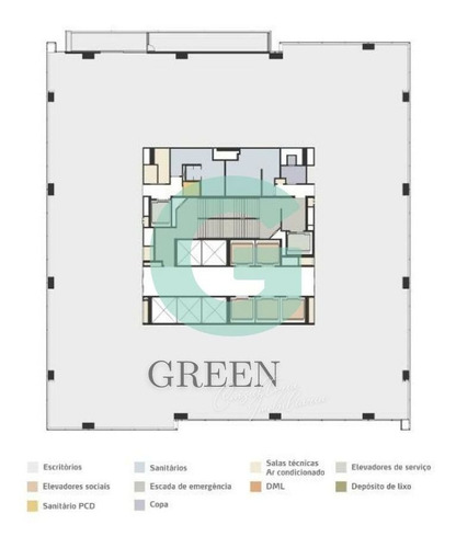 Imagem 11 de 11 de Lajes Aaa Em Excelente Localização - A Partir De 1439m² - Gc5051