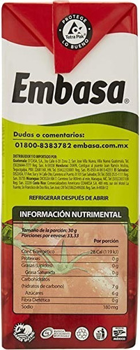 Salsa Catsup Ketchup De Tomate Embasa 1 Kg Tetrapack