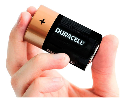 Duracell Pilas D alcalinas, baterías D 1.5V, 2 pilas