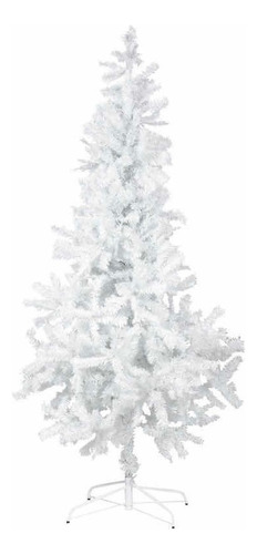 Oferta Arbol De Navidad Blanco Frondoso De Lujo 210cm 936ram