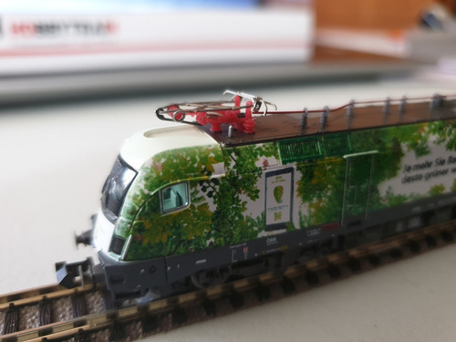 Imagen 3 de 7 de Locomotora Elèctrica Escala N Hobbytrain H2781 Siemmens