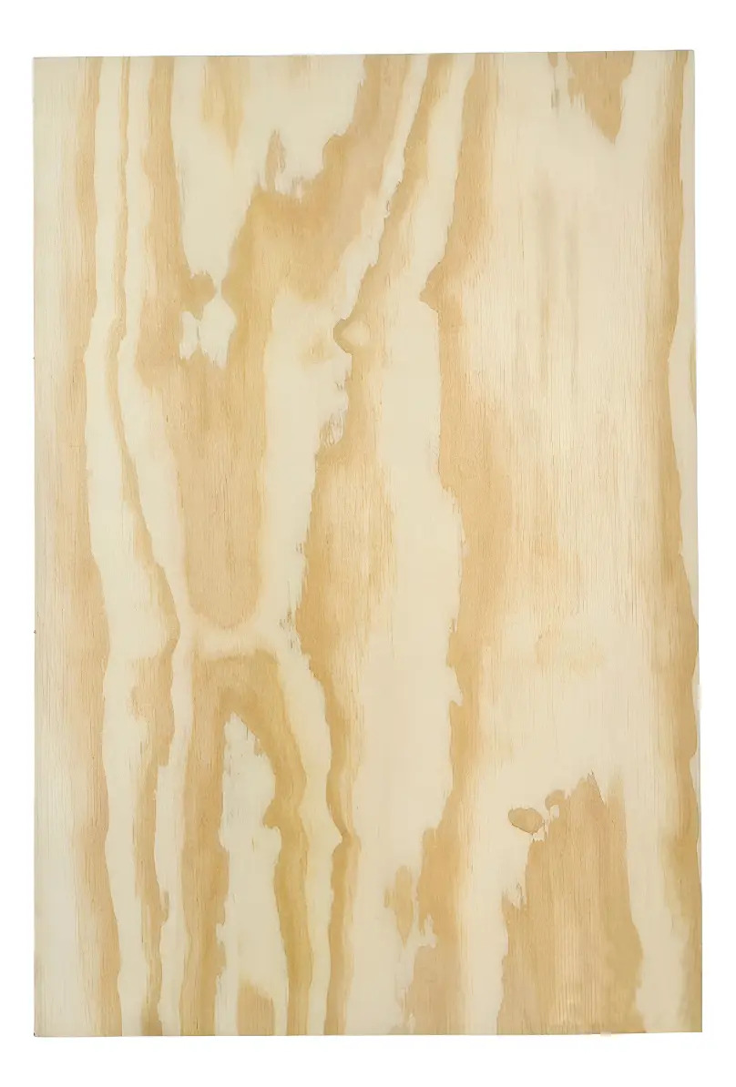 Placa Chapa Compensado Naval De Pinus 79cm X 54cm X 6mm Amarelo