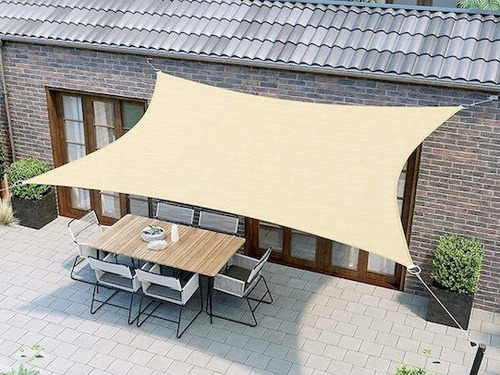 Toldo Vela 2x3 Gris Y Beige