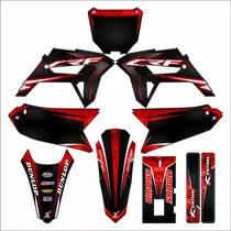 Adesivos Proteção Laminados Moto Trilha Motocross Crf 230 2015 2016 2017  2018 2019 CA-16701