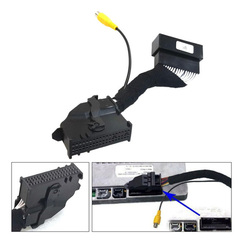 Convertidor De Cable Adaptador De Cámara De Visión Trasera