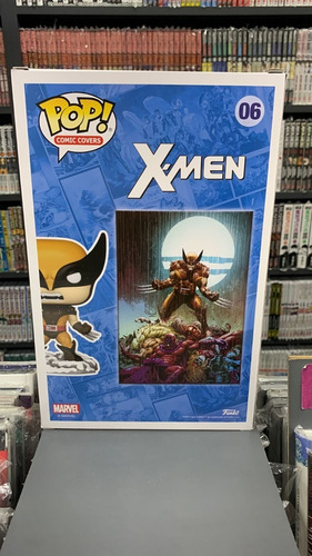 Imagen 2 de 3 de Funko Pop! Comic Covers Marvel X-men - Wolverine #06