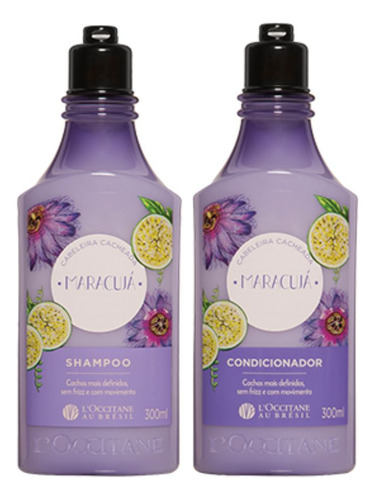 Combo Cabeleira Cacheada Maracujá: Shampoo + Condicionador