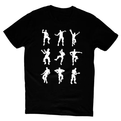 Camiseta Camisa Fortnite Dancinha Balão Dança Games Kr7