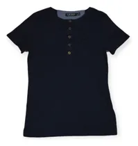 Comprar Playera Ralph Lauren Mediana M Azul Oscuro Manga Corta