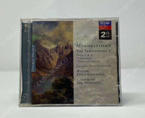 Mendelssohn - The Symphonies L: Symphonies Nos 1 & 2 - 2 Cds (Usado)