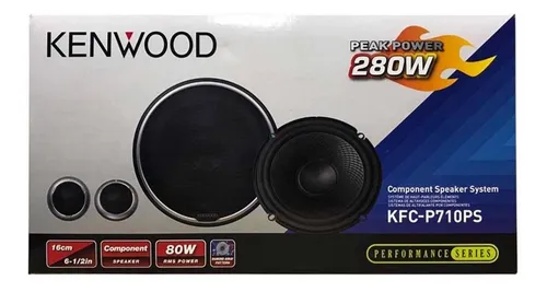 comprar Componente 6 1\u002F2 Kenwood 280 Watts 80 Rms Kfc-p710ps