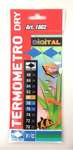 25 Pz Termómetro Digital Pecera Peces Grande 1802 