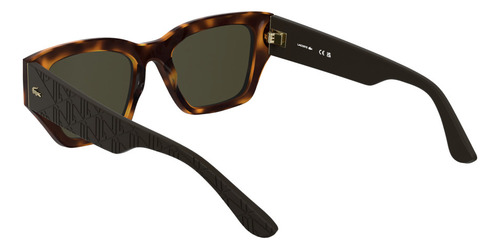 Lentes Sol Lacoste Mujer L6053s-5219-214 Diseño Havana