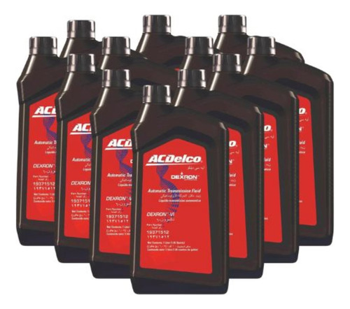 Kit Aceite Acdelco Tran. Automática Dexos-12 Botellas 946 Ml