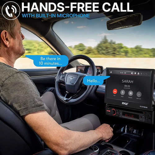 Radio De Video Estéreo Para Automóvil Pyle Plts73ub