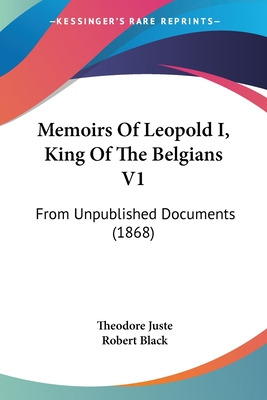 Libro Memoirs Of Leopold I, King Of The Belgians V1: From...