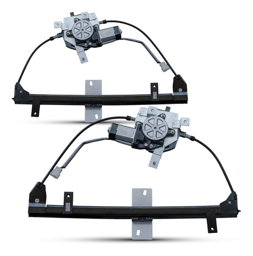 Kit Vidro Eletrico Gol G3 4p Completo Cinza Inteligente 2002