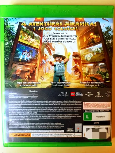 Lego Jurassic World - Xbox-360 - Microsoft - Jogos de Aventura