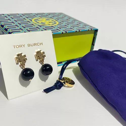 Aretes Tory Burch Logo Kira Dorados Con Perla Negra Tb en venta en Poza  Rica De Hidalgo Veracruz por sólo $ 1,  Mexico