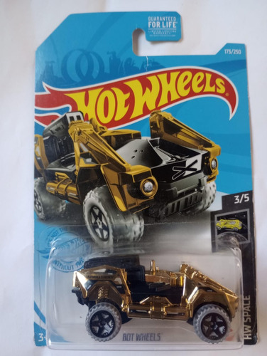 Hot Wheels Bot Wheels Hw Space 2020 Dorado Metal Cars Toy Di