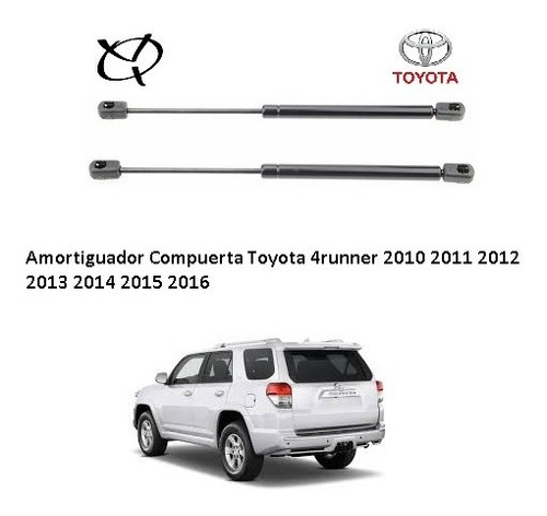 Amortiguador Compuerta Blindado 4runner 2014 2015 2016