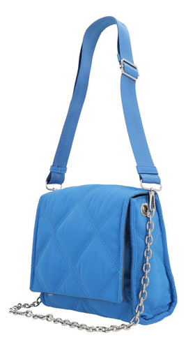 Bolso Azul Acolchonado 867-18