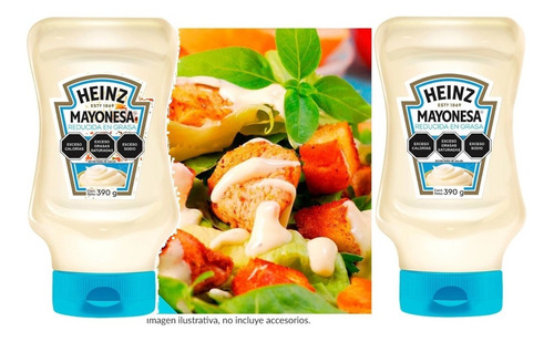 2 Mayonesa Heinz Light 390 Gr C/u