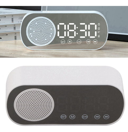 Reloj Despertador Led Digital Inteligente Para Mesa De Luz