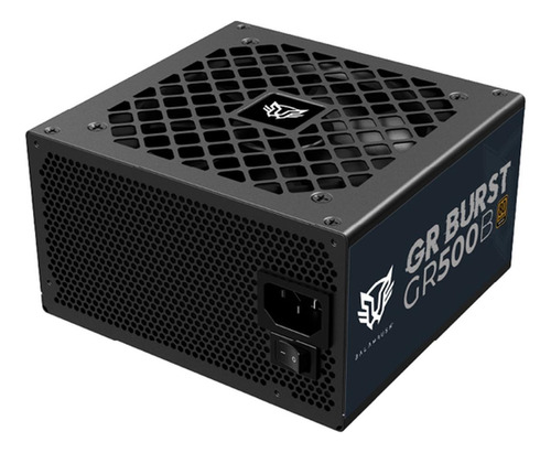 Fuente De Poder 500w Gamer Balam Rush Gr Burst Gr500b Negro