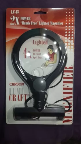 Carson LumiCraft Hands-Free Lighted Magnifier