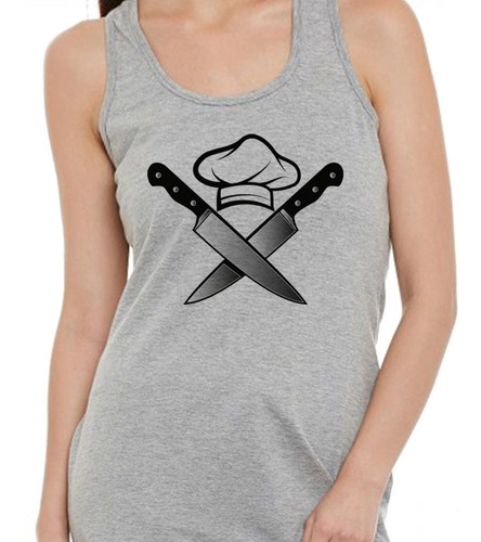 Musculosa Knife Chef Pasion Kitchen Cocina