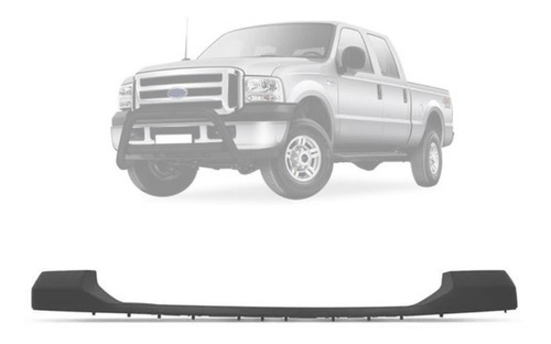 Spoiler Moldura Superior Parachoque F250 2007 2008 2009 2010