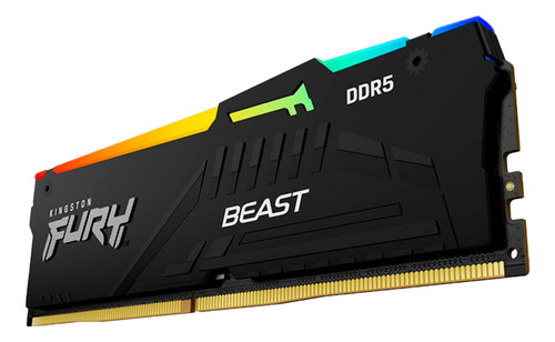 Memoria Ram Ddr5 32gb 5200mt/s Kingston Fury Beast 1x32gb