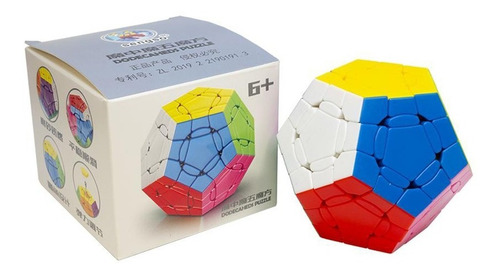 Cubo Rubik Shengshou Crazy Megaminx De Colección + Base