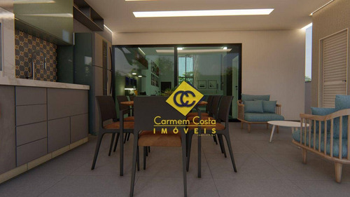 Imagem 17 de 19 de Lançamento!! Casa Linear Com Design Moderno No Condomínio Alphaville Em Rio Das Ostras!! - Ca2182
