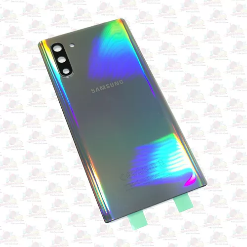 Tapa Trasera Samsung Note 10 Plus Aura Glow Silver— TEKADIECELL