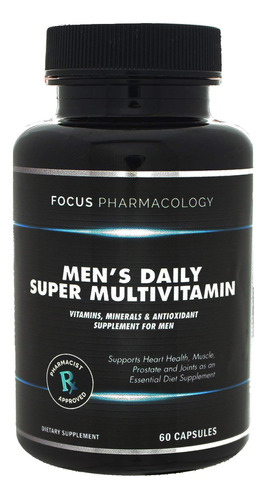 Focus Pharmacology Diario Super Multi-vitamina Para Hombres