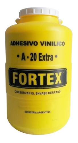 Adhesivo Vinilico Cola Vinilica Fortex A 20 X 6 Kg Carp A20