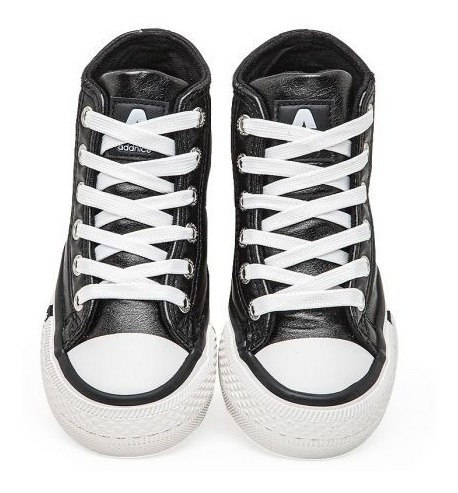 Imagen 8 de 10 de Zapatillas Botitas Addnice Vulcan Metalic + Bolso Kids Niña