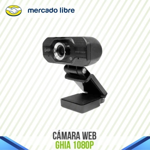 Camara Web Ghia 1080p Color Negro