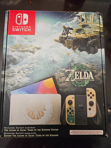 Nintendo Switch Oled Edicion Zelda: Tears Of The Kingdom (Usado)