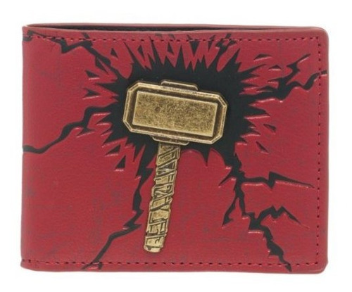 Maravilla Thor Oscuro Mundo Rojo Bi-fold 3tqwu