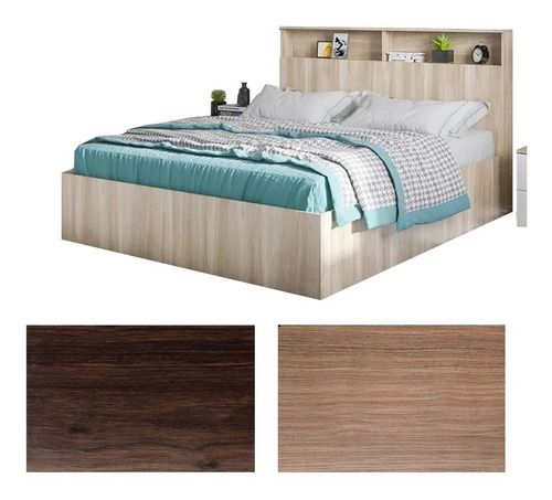 Imagen 4 de 7 de Cama Matrimonial Tipo Marinera Marca Missi Dream