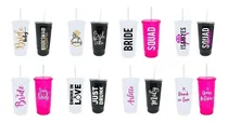 Comprar 8 Vasos Sin Asa Despedida De Soltera Personalizado