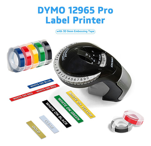 Dymo 12965 Organizador Xpress Labeler Con 5 Rollos