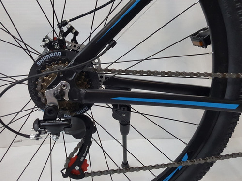 Imagen 6 de 8 de Bicicleta Mountain Bike Rodado 29 Ksp Aluminio Shimano 21 Cambios Suspensión Bloqueo Freno A Disco Cuotas Envío Gratis