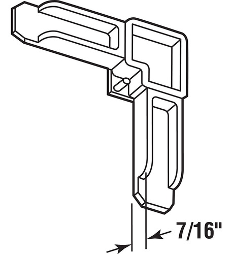Prime-line Productos Pl 7726 Protector De Esquina Marco, 7/1