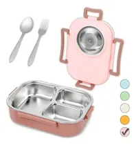 Comprar Bento Box Fiambrera Lunchera Loncheras Escolar 1100 Ml